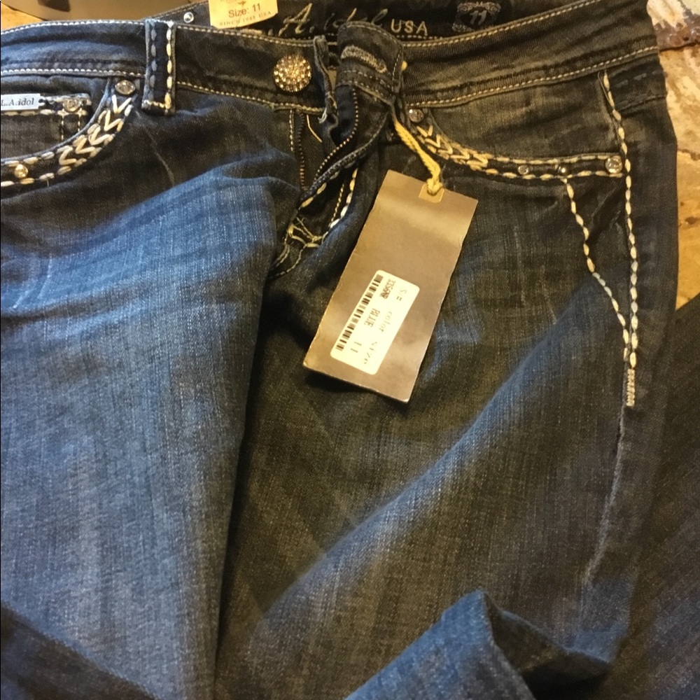 LA idol skinny jeans